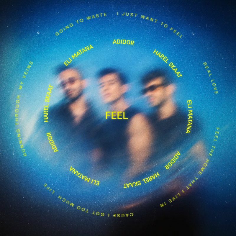 עיצוב עטיפת "Feel" Hatel skaat , Eli Matana , Adidor מבית Avoxvision!